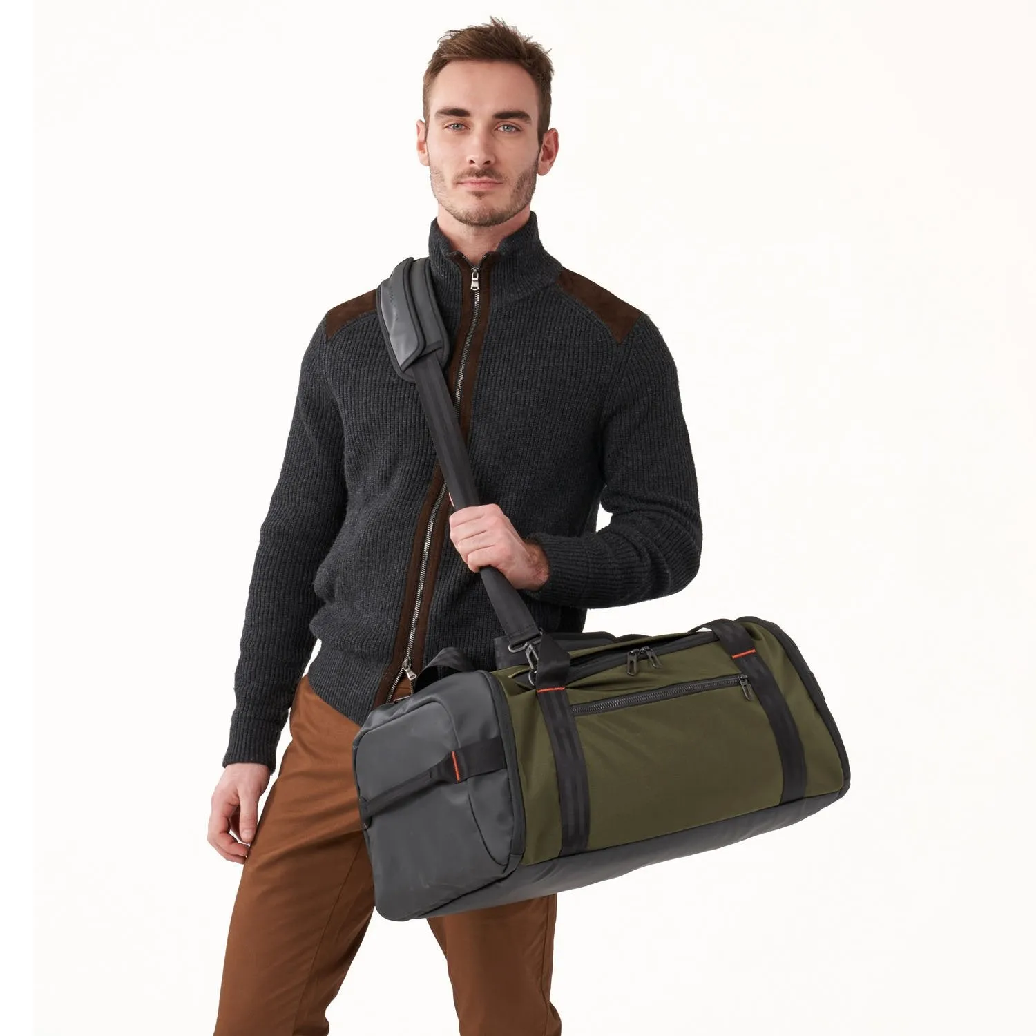 Briggs & Riley ZDX Large Travel Duffle Hunter Green