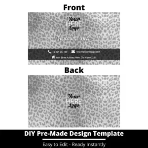 Business Card Design Template 100