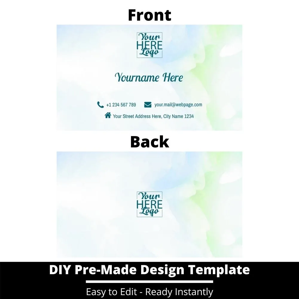 Business Card Design Template 113
