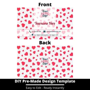 Business Card Design Template 133