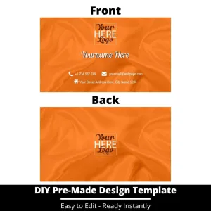 Business Card Design Template 136