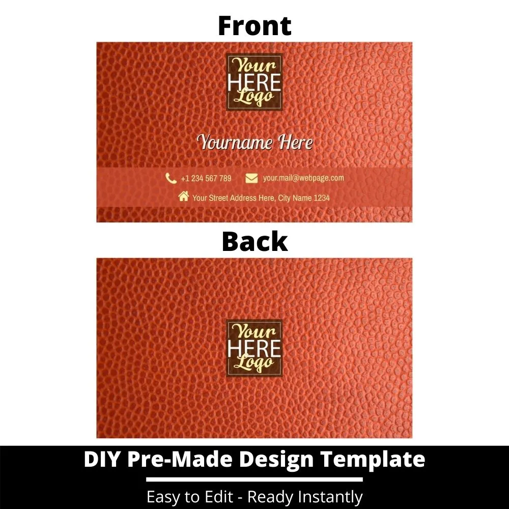 Business Card Design Template 162