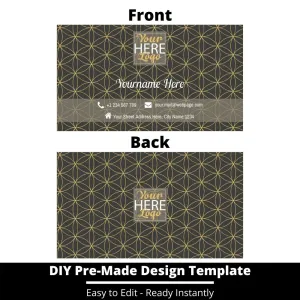 Business Card Design Template 175