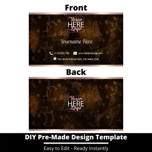 Business Card Design Template 17