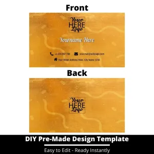 Business Card Design Template 211