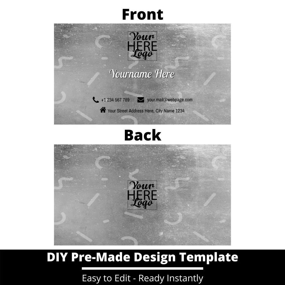Business Card Design Template 223