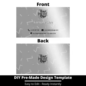 Business Card Design Template 224