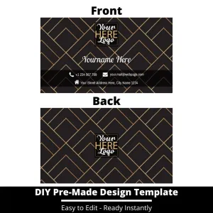Business Card Design Template 227