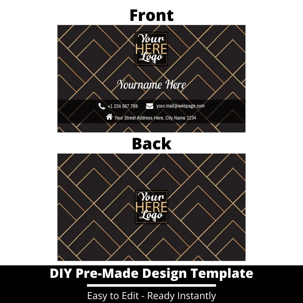 Business Card Design Template 227