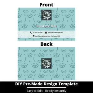 Business Card Design Template 242