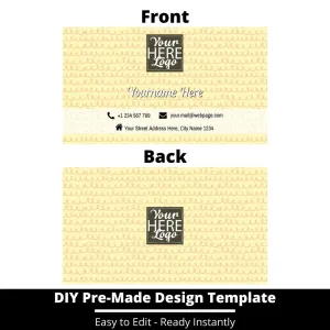 Business Card Design Template 248