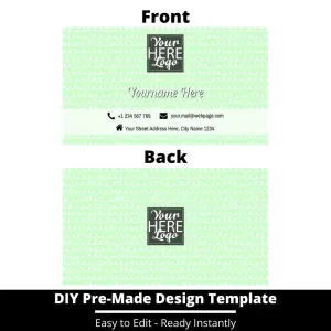 Business Card Design Template 249