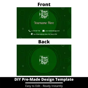 Business Card Design Template 54