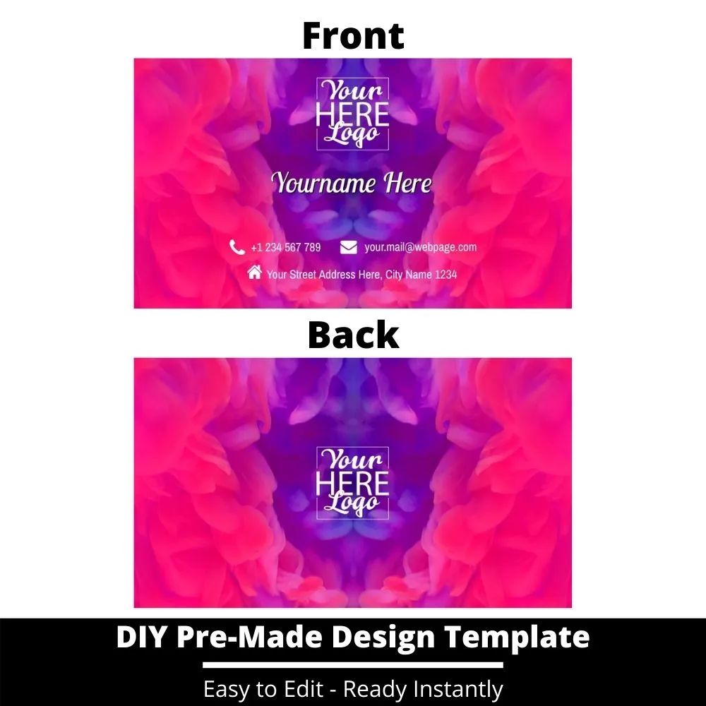 Business Card Design Template 61