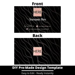 Business Card Design Template 6