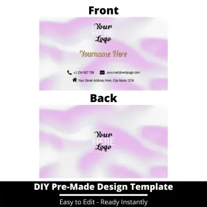 Business Card Design Template 74