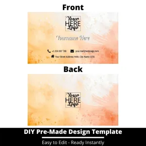 Business Card Design Template 94