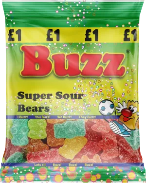 Buzz Sweets Sour Bears | Share Pack