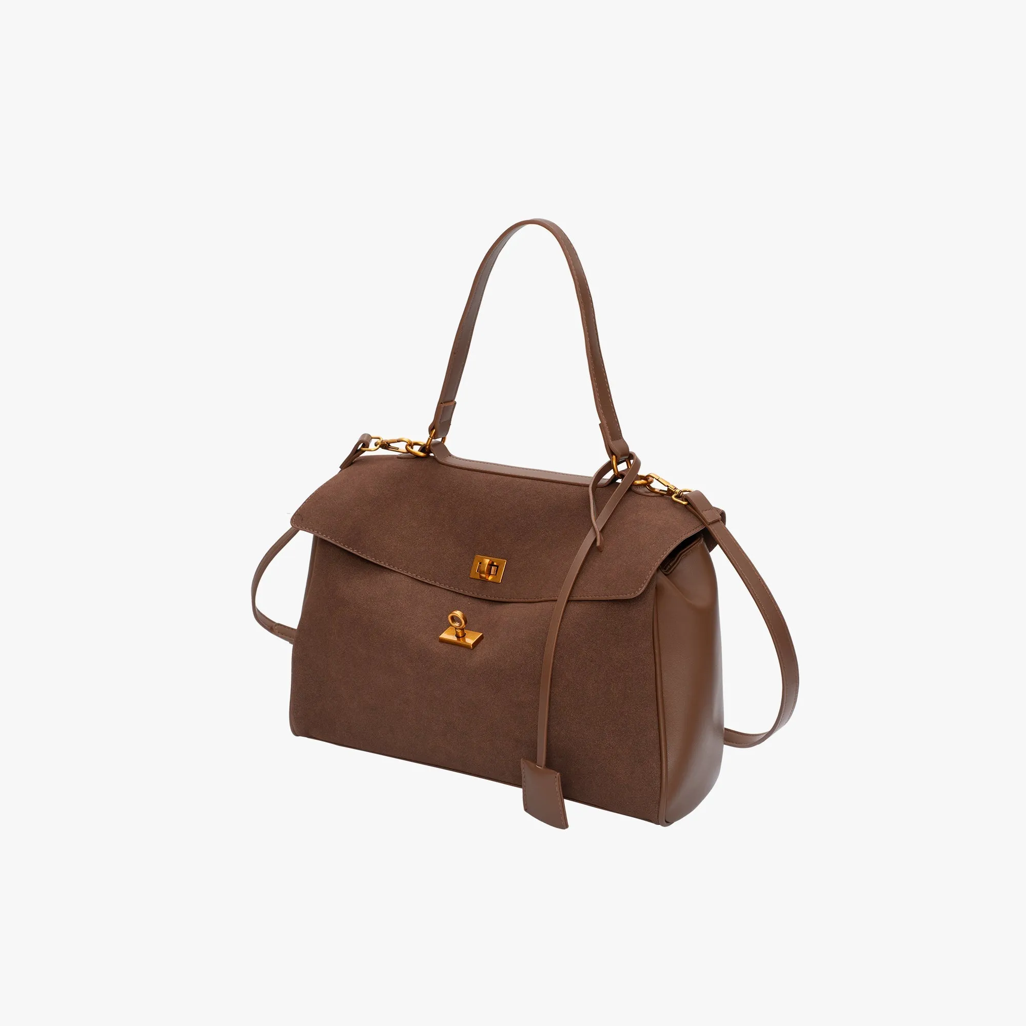 Camille Suede Tote
