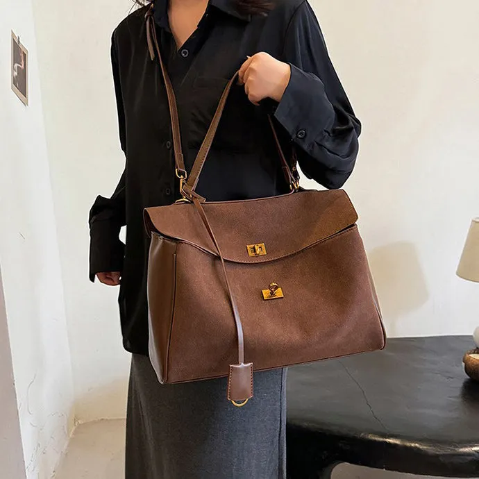 Camille Suede Tote