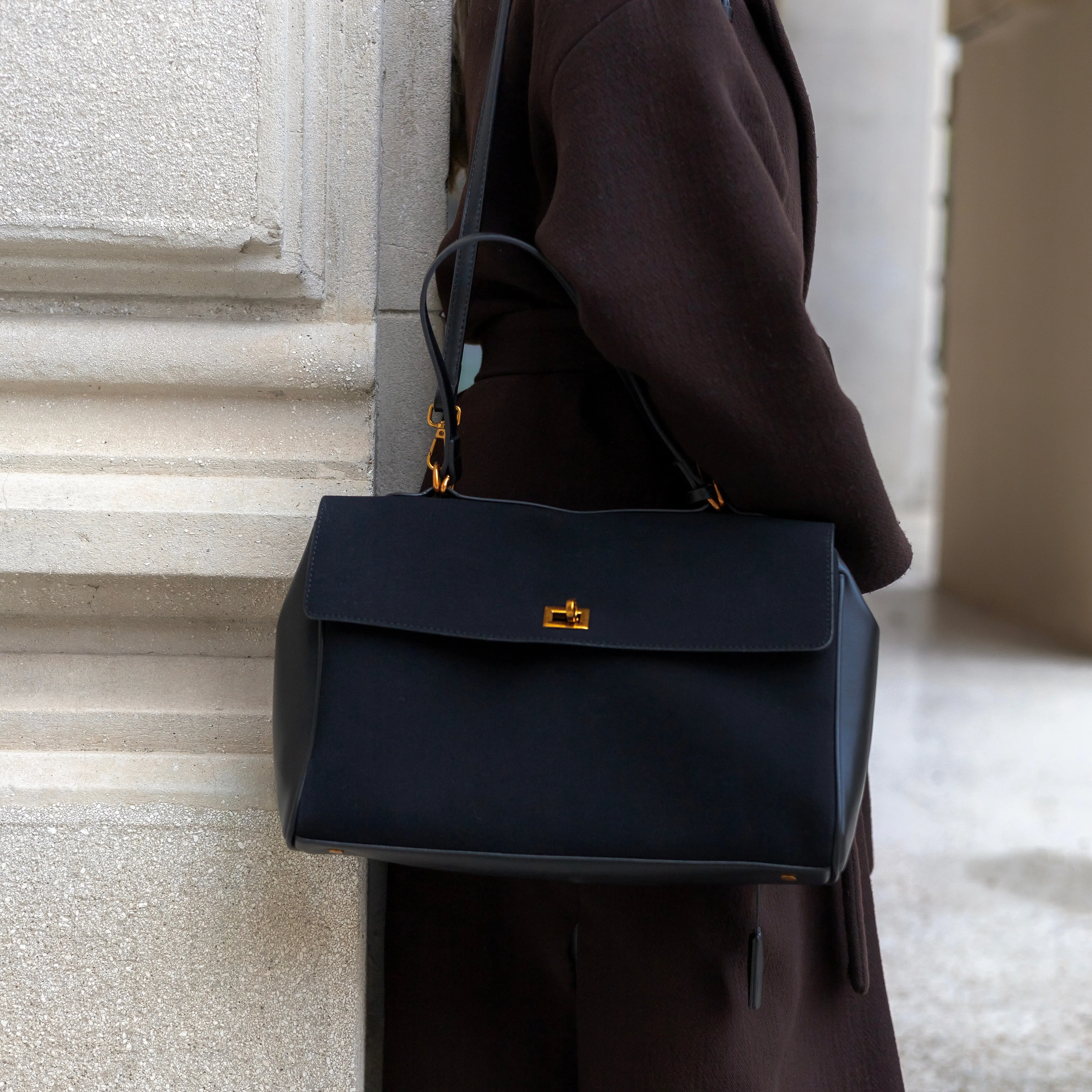 Camille Suede Tote
