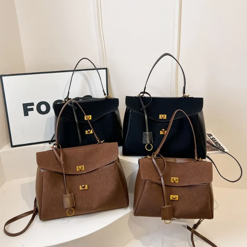 Camille Suede Tote