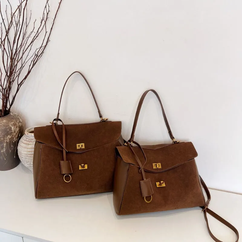 Camille Suede Tote