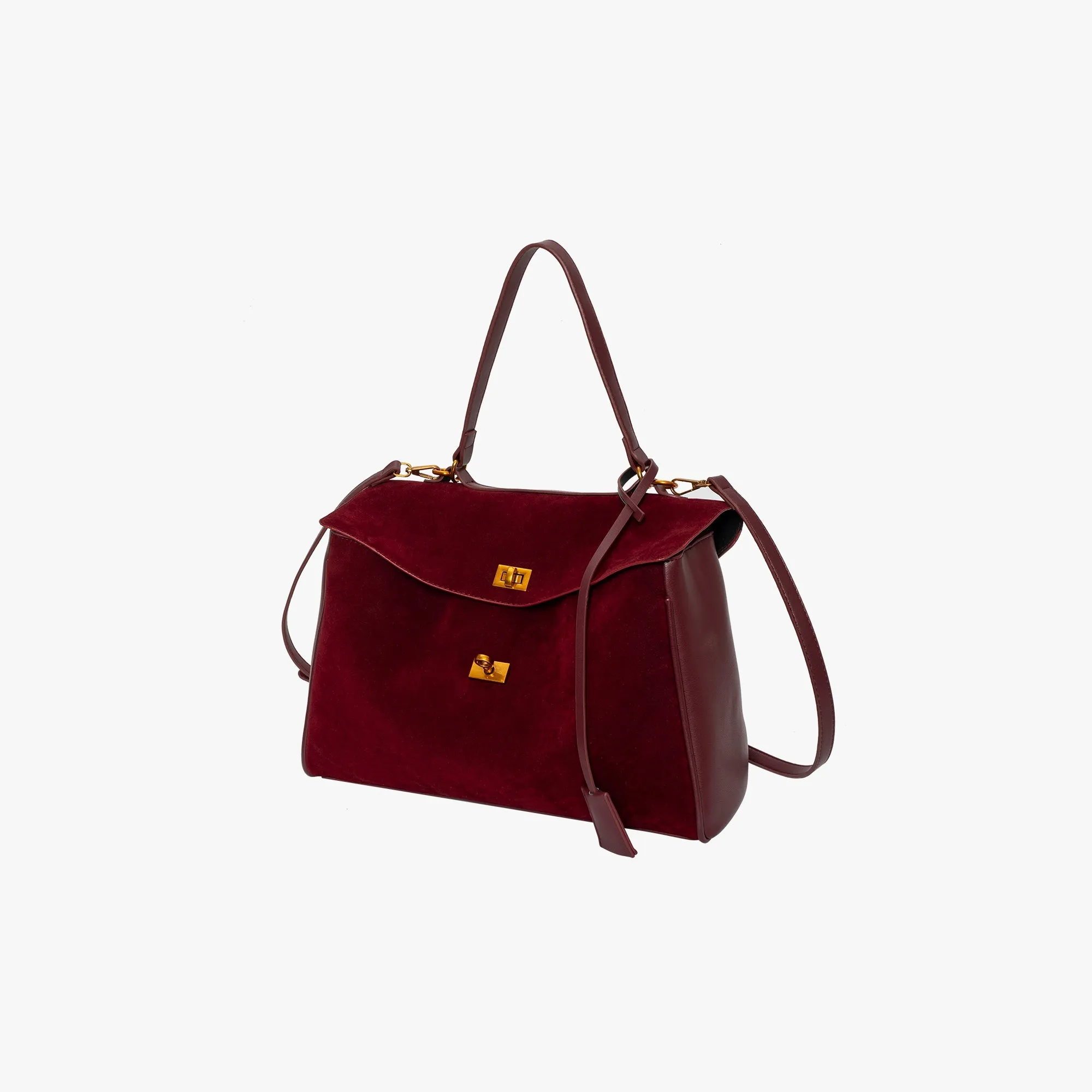 Camille Suede Tote