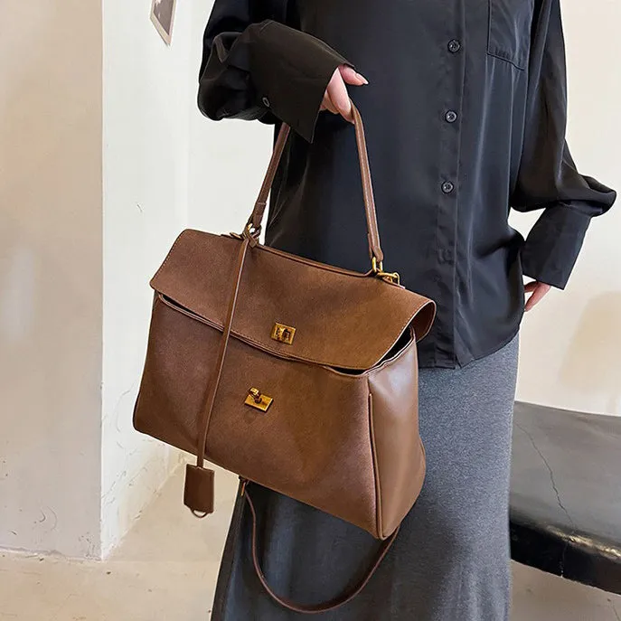 Camille Suede Tote