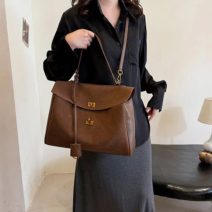 Camille Suede Tote
