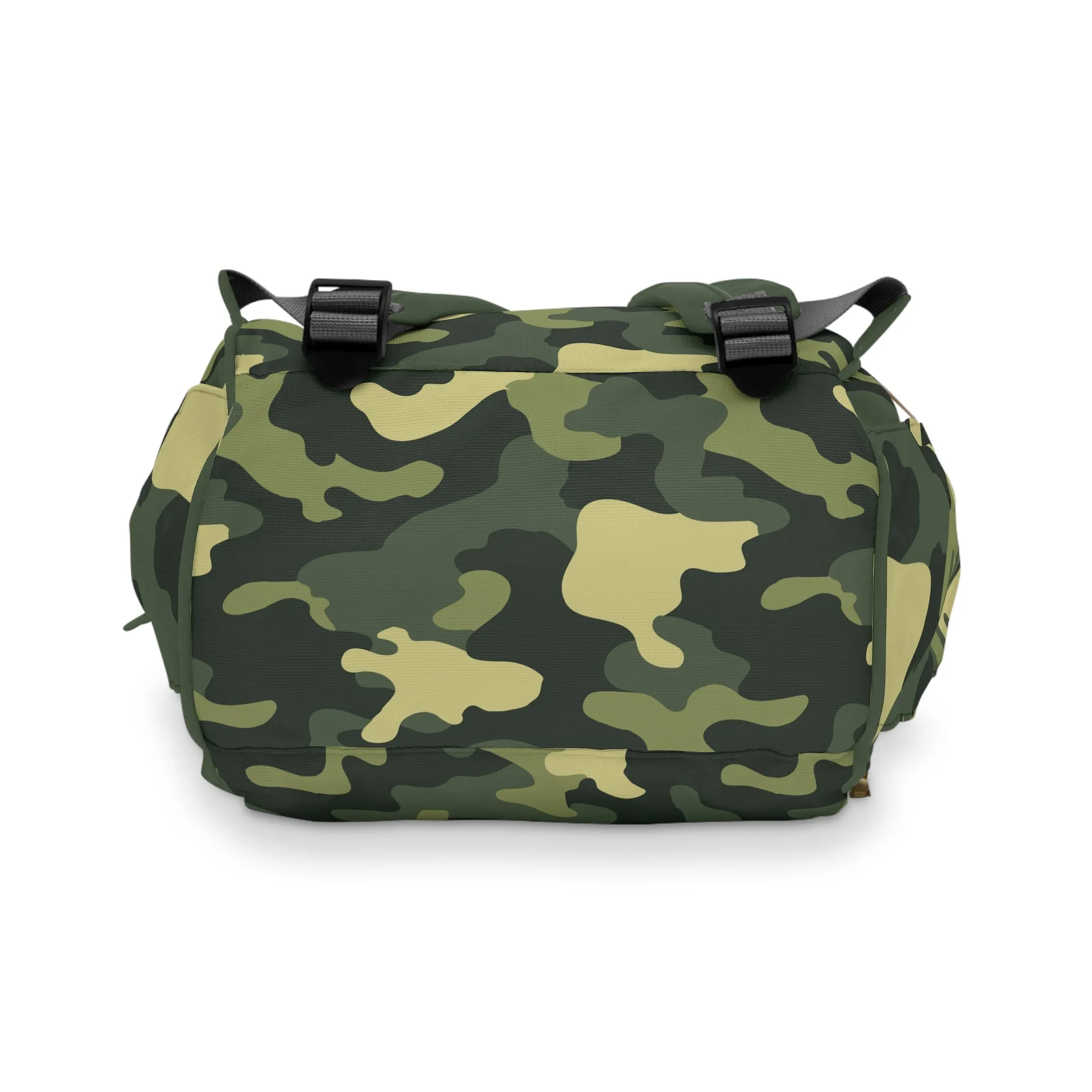 Camouflage Diaper Backpack - Durable Nylon Camo Baby Bag for Outdoorsy Parents, Spacious & Multifunctional Camo Diaper Backpack