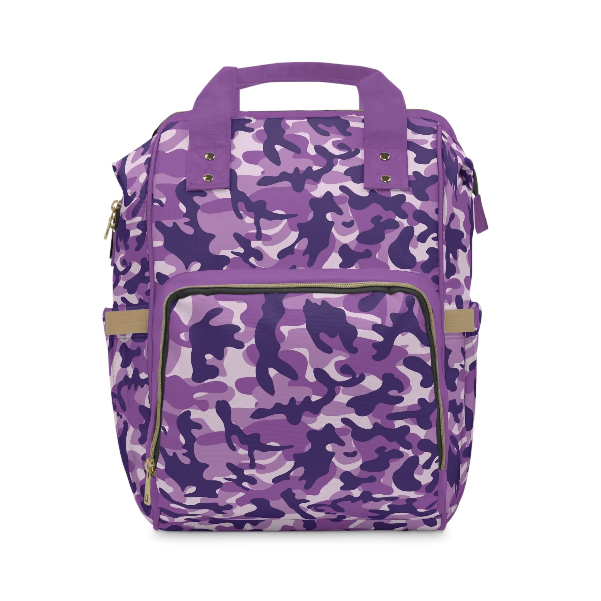 Camouflage Diaper Backpack - Durable Nylon Camo Baby Bag for Outdoorsy Parents, Spacious & Multifunctional Camo Diaper Backpack