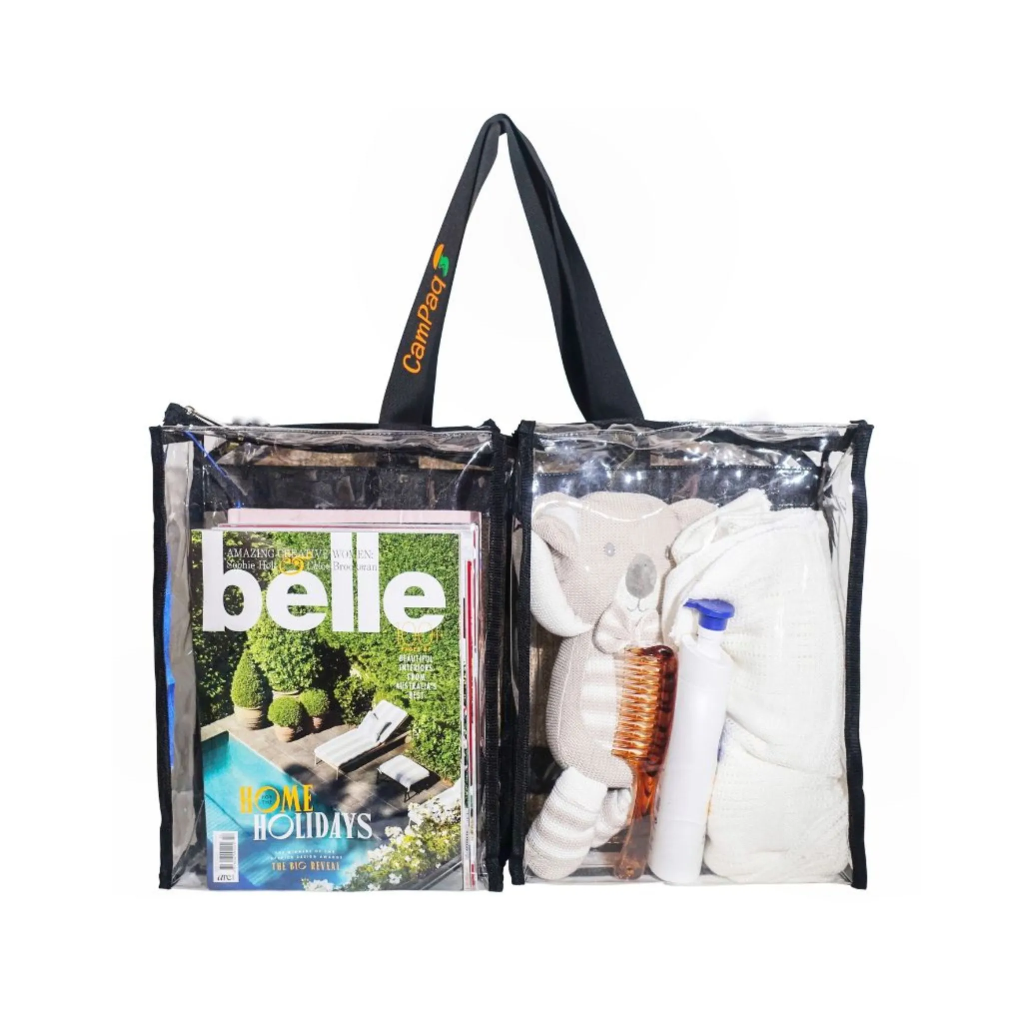 CamPaq Large Camping Bag - BLACK
