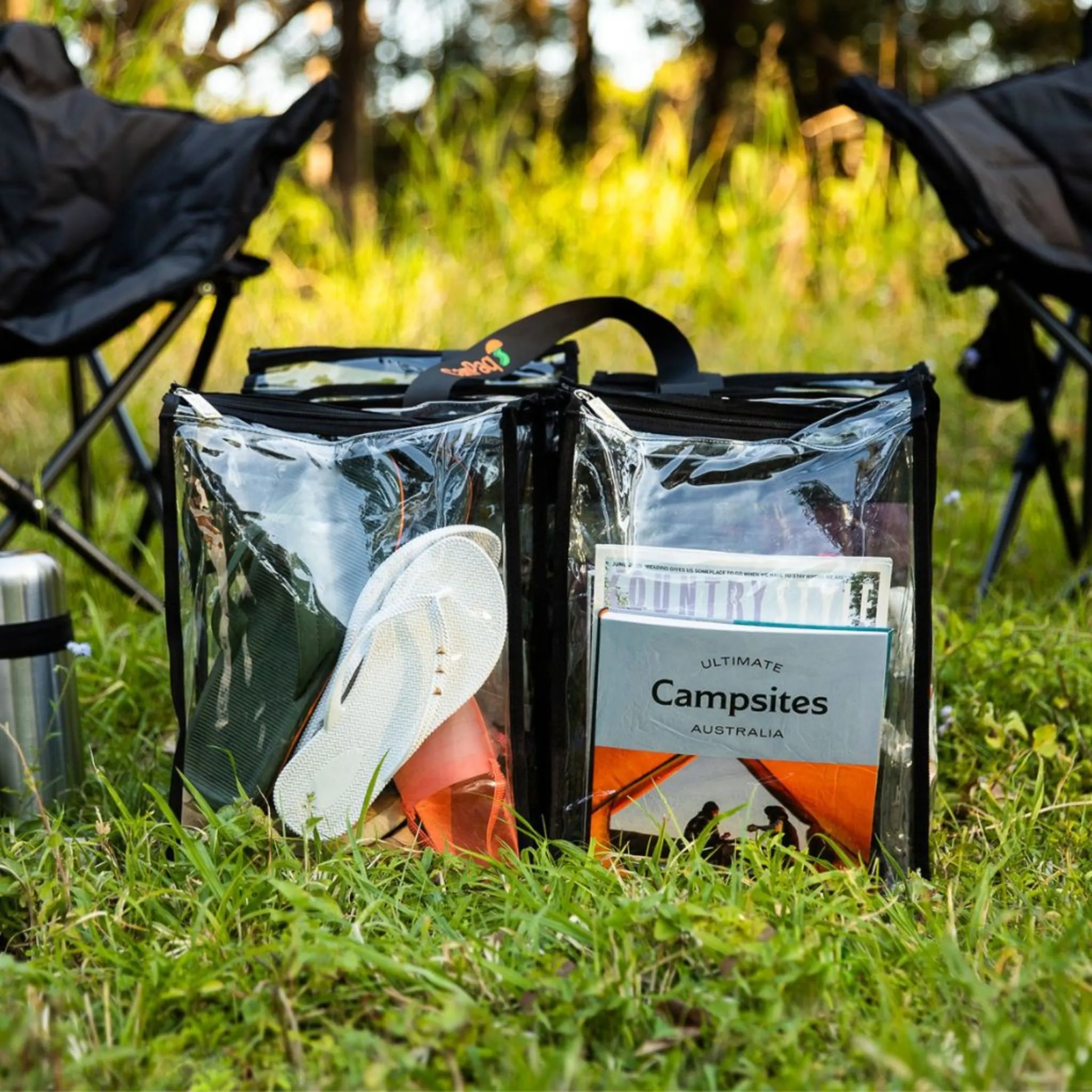 CamPaq Large Camping Bag - BLACK
