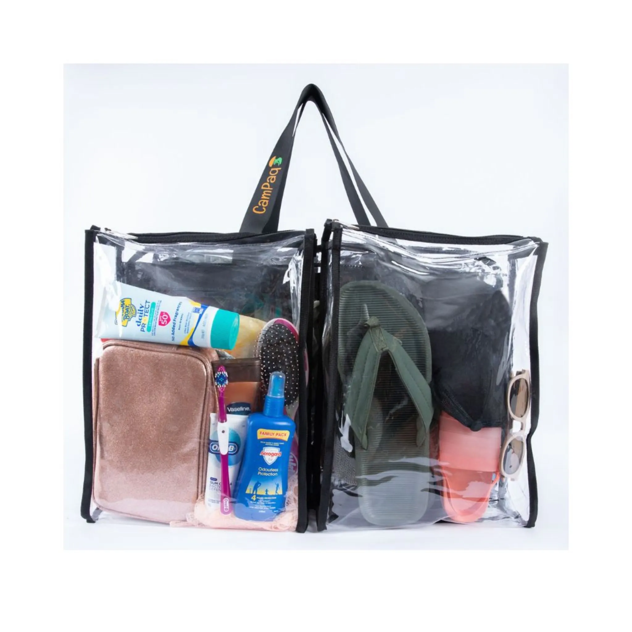 CamPaq Large Camping Bag - BLACK
