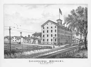 Canandaigua Brewery, J & A Mc Kechnie, Canandaigua, NY