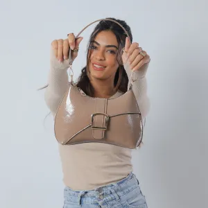 Canlı Cross Body Bag Caffe