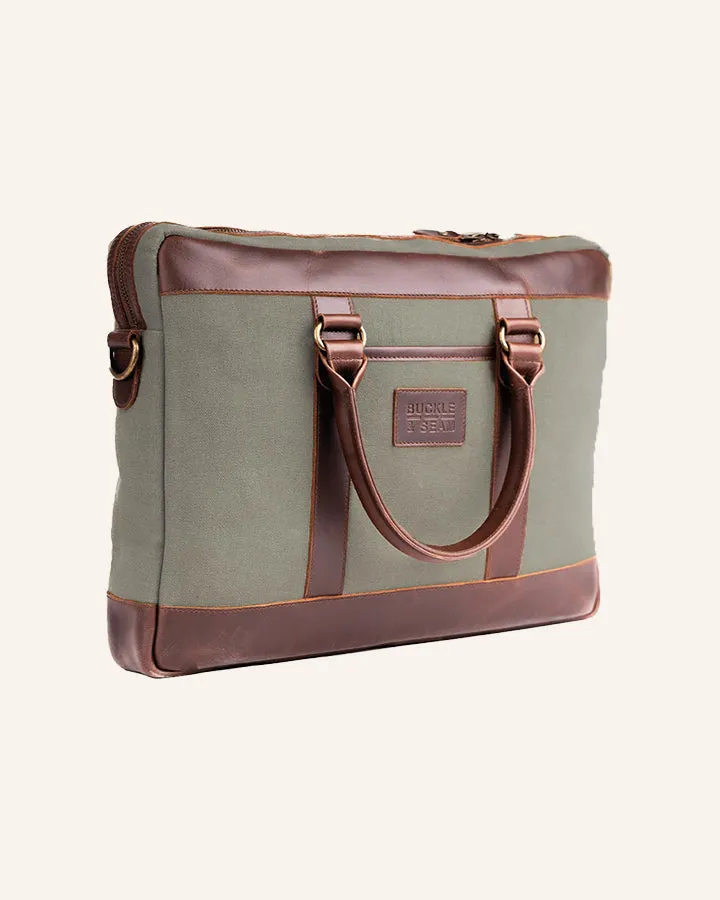 Canvas Business Briefcase Venture
