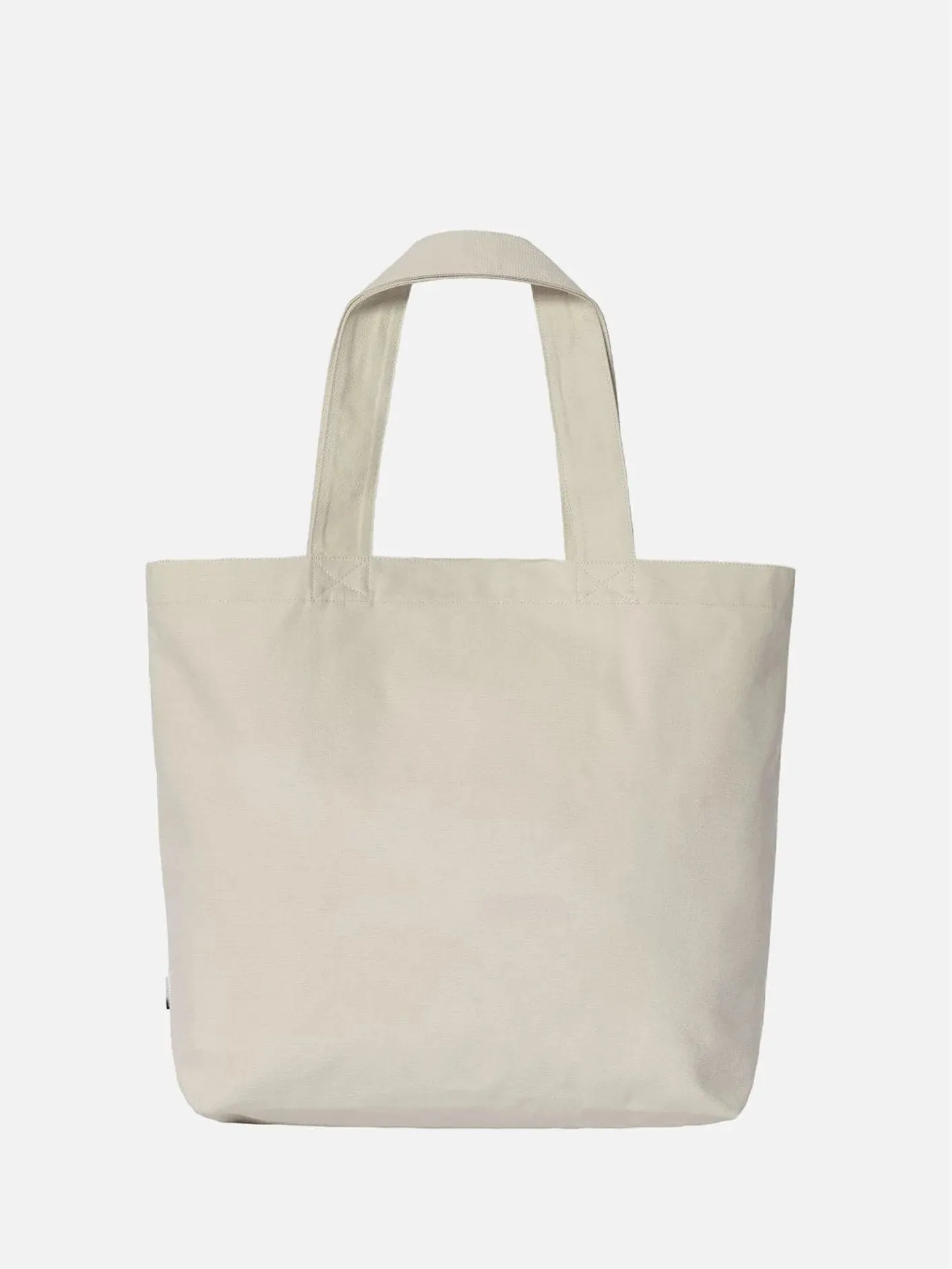 Canvas Graphic Tote Large - Ink Bleed Print, Wax/Tyrian