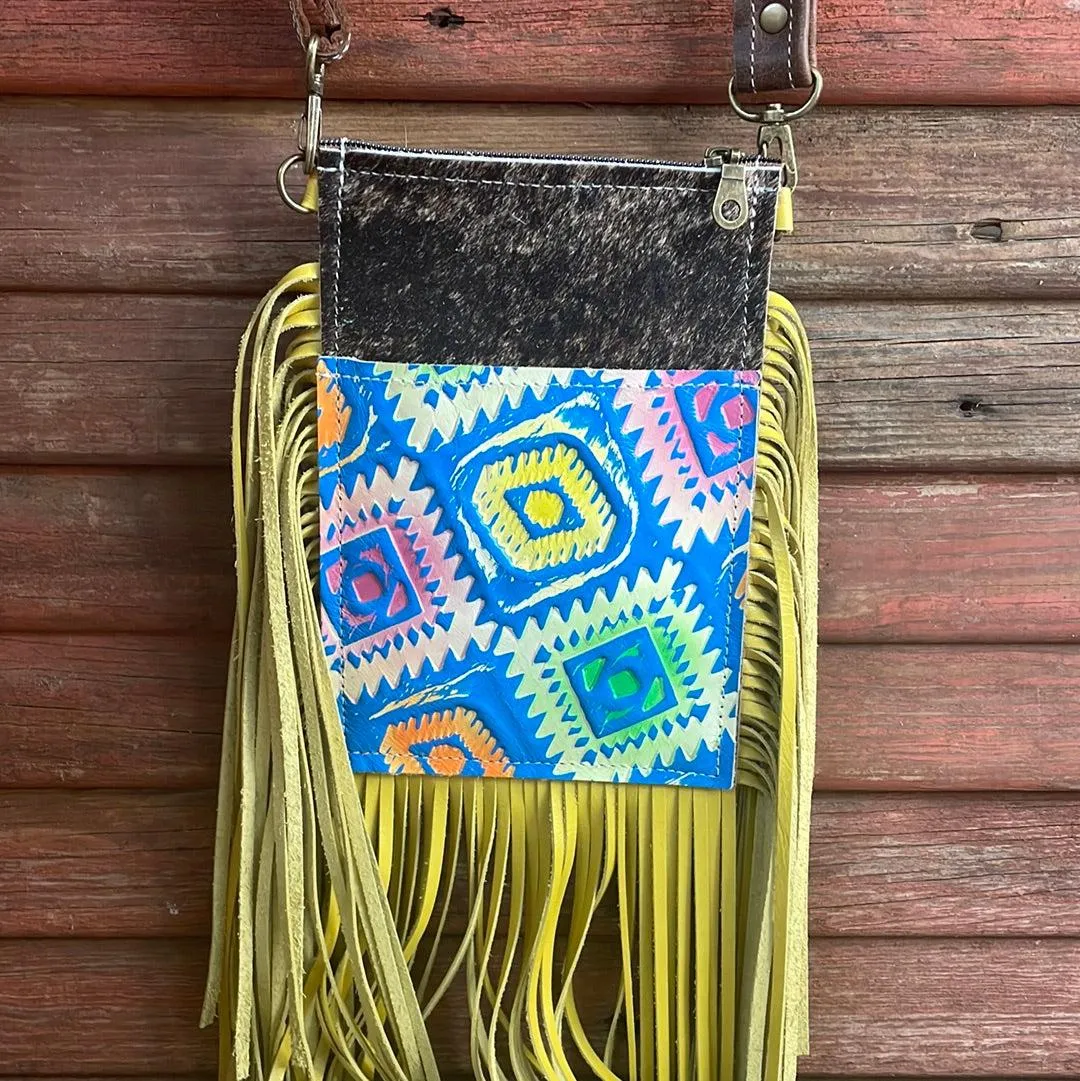 Carrie - Brindle w/ Neon Trip Aztec