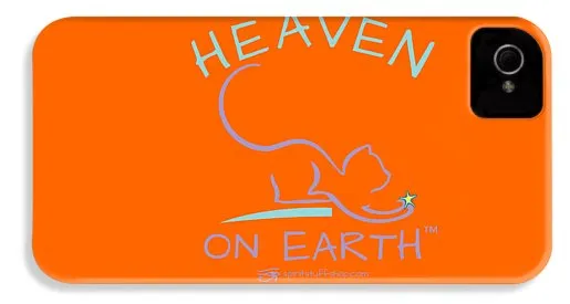 Cat/kitty Heaven On Earth - Phone Case