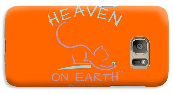 Cat/kitty Heaven On Earth - Phone Case