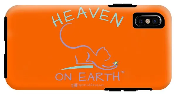 Cat/kitty Heaven On Earth - Phone Case