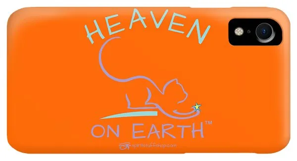 Cat/kitty Heaven On Earth - Phone Case