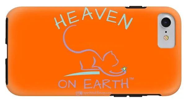 Cat/kitty Heaven On Earth - Phone Case