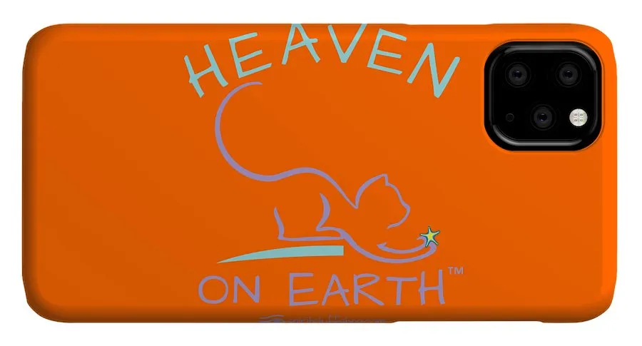 Cat/kitty Heaven On Earth - Phone Case