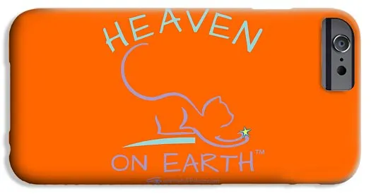 Cat/kitty Heaven On Earth - Phone Case