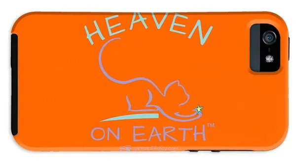 Cat/kitty Heaven On Earth - Phone Case