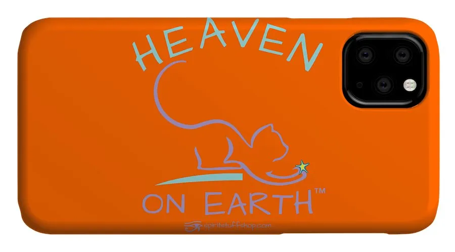 Cat/kitty Heaven On Earth - Phone Case