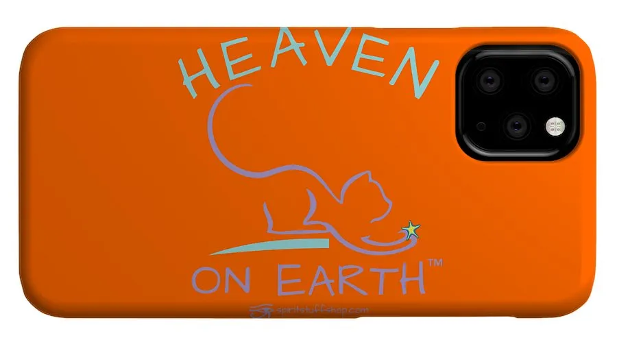 Cat/kitty Heaven On Earth - Phone Case